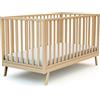 AT4 - Lettino convertibile CONFORT legno - Faggio verni- 70 x 140-146 x 74.50 x 83 cm