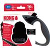 KONG Guinzaglio avvolgibile KONG Terrain nero - Taglia M: fino a 30 kg, lunghezza della cintura di circa 5 m.
