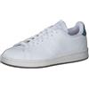 adidas Advantage, Scarpe da Tennis Uomo, Ftwr White Ftwr White Legacy Teal, 46 2/3 EU