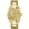 GUESS Orologio da uomo Zen acciaio inossidabile, gold