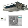 Hisense Climatizzatore Condizionatore HISENSE Inverter Canalizzato Canalizzabile serie SUPER 24000 Btu AUD71UX4RFM8 + AUW71U4RJ7 R-32 WI-FI OPTIONAL Con telecomando di serie A++/A+