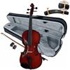 Gewa Violino 4/4 preparato set up tedesco kit custodia arco pece e spalliera