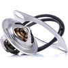 GATES TH00182G1 Termostato motore senza alloggiamento con guarnizioni 82°C Compatibilità con VW Polo Hatchback 6R1, 6C1 POLO 9N, AUDI Q5 8RB A4 Avant 8K5, B8, SEAT Ibiza III Hatchback 6L