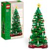 LEGO Albero di Natale, Giocattolo 2 in 1 da Costruire, Gioco Creativo per Bambini e Bambine da 9 Anni, Decorazione per la Casa da Collezione, Idea Regalo per le Festività Natalizie 40573