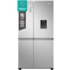 Hisense RS840N4WCE, Frigorifero Side by Side, Control touch, Grande capactià 649 litri, Total no frost, Motore inverter, Dispenser acqua senza attacco rete idrica