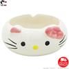 Atomic POSACENERE HELLO KITTY : PORTACENERE IN CERAMICA DA TAVOLO DECORATO A MANO | IDEA REGALO NERD E FUMATORI