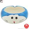 Atomic POSACENERE DOREAMON : PORTACENERE IN CERAMICA DA TAVOLO DECORATO A MANO | IDEA REGALO NERD E FUMATORI