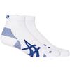 ASICS 2PPK CUSHION RUN QUARTER SOCK Calzini Due Paia