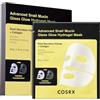COSRX Advanced Snail Mucin Glass Glow Hydrogel Mask 3 Pezzi, Maschera al Collagene, Essenziali da Viaggio, Cura della Pelle Coreana