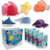 #sbabam FUNNY BOX Tropical Friends Jelly Planet, Giochi per Bambini da Edicola, Animali Giocattolo per Bambini Morbidi Profumati, Trova i Cambia Colore - Animali per Bambini, Regalo Bambino 4 Pz