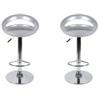 POPSPARK 2 sgabelli da Bar, Altezza Regolabile, Stile Moderno, Grigio