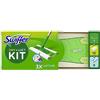 Swiffer Panni Catturapolvere, 1 Scopa E 16 Ricariche Dry + 8 Panni Lavapavimenti Wet, Cattura E Intrappola Polvere E Sporco, Raggiunge I Punti Più Difficili, Ottimo Per Tutti I Tipi Di Pavimenti