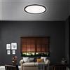 Briloner SLIM PLAFONIERA LED RETROILL.D.30 18W NERA C/TEL.