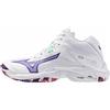 MIZUNO Wave Lightning Z8 MID (v1gc240520 White/VioletIndigo/CamelliaRos) DONNA