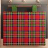 PETTI Artigiani Italiani - Copriforno Natalizio, Copriforno Cucina Natalizio, Copri Forno 40x50 cm, Copriforno Tartan, 100% Made in Italy