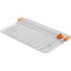 Fiskars Taglierina Portatile, SureCut, A5 Verticale, A4 Orizzontale | Con Guida alle Linee di Taglio, Bianco/Arancione, 1077798