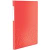 LEITZ Urban Chic, Portalistino in Polipropilene, 20 Buste, Formato A4, Rosso Chiaro