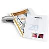 Durable 2250-02 - Anello, Trasparente, Bianco, PVC, A4)