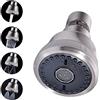 JRJUBB Attacco Tripleflow per Rubinetto Cucina - Areatore 360° Gradi in Nickel Spazzolato, Rompigetto con 4 Modalità, Prolunga con Risparmio Idrico e Filtro