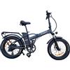 Bicicletta Elettrica Z-Tech ZT-89-M SNIPER 250W/500W 48V 13Ah Batteria Litio -Grigio
