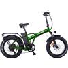 Bicicletta Elettrica Z-Tech ZT-89-M SNIPER 250W/500W 48V 13Ah Batteria Litio -Verde