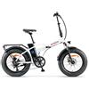 Bicicletta Elettrica Z-Tech ZT-89-F Folding Etna Telaio (Dritto) 250W 10.4Ah 36V Batteria Litio-Bianco