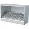 Ristoattrezzature Modello: 117493148,Cappa in acciaio inox 100x90x45h cm cubica a parete con motore, regolatore e luci VS
