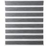 Laneetal Tenda a Rullo Doppia Tende Avvolgibili Oscuranti Termica Protezione per Finestre, Giorno e Notte, Senza Fori, 80 x 150 cm Marmo Grigio 0980207
