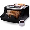 beeplo b2000 | Contatore e Rilevatore di Banconote | Solo conta il numero di banconote in qualsiasi valuta | Display LCD e Kit di Pulizia | Garanzia 4 anni