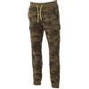 JRC 990079 Damasco Man Pantalone da Uomo in Felpa Leggera 100% Cotone French Terry Prelavato Fascia in Vita in Costina Elasticizzata Tasche Camouflage Green (M)