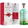 Sabatini Gin, London Dry Gin, 700ml, per Gin Tonic Premium, Gin Confezione Regalo, Astuccio XMas, Note Citriche, Finocchio Selvatico, Lavanda, Foglie di Olivo, Gin Artigianale Toscano, 41.3% Vol.