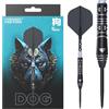 CUESOUL Zodiaco Cinese Cane 22g Punta in Acciaio 90% Set di Freccette in tungsteno con Rivestimento in Titanio e ROST T19 Integrato Volo