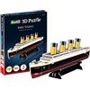 Revell- RMS Titanic 3D Puzzle, Colore Multi-Colour, 30 piezas, 16x1.8 cm, 4009803895369