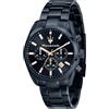 Maserati Orologio Uomo, Multifunzione, Analogico, Collezione BLUE EDITION - R8873626003