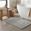 GRANNY SAYS Tappeto Bagno 50x80 cm, Tappetino Bagno Antiderapant, Tappetino Vasca Antiscivolo, Tappeto da Bagno Grande, Tappeto Antiscivolo Bagno, Passatoia Bagno Grigio