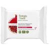 Bottega Verde - Estratti di bellezza, Salviette struccanti, 25 salviette, viso occhi labbra, Melagrana e acqua Micellare, detergono delicatamente. tutti i tipi di pelle