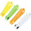 Generico Pacco 16 Pinze Chiudi Pacco a Clip Alta Qualità, Sacchetti Buste Pacchetti Alimentari Conserva Cibi Freschi Chiusura No Umidità Farfalline Mollette Plastica Cucina Casalinghi (ARCOBALENO MIX)