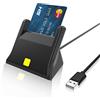 Bawanfa Pro Lettore Smart Card Firma Digitale - Lettore Tessera Sanitaria - Nessun Driver Richiesto - LED di Stato Alimentazione - Supporta Smart Card/CAC/Chip ID Card/IC Bank/Tessera Sanitaria, per Windows