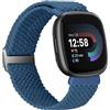 TumCez Cinturino Compatibile con Fitbit Versa 4/Fitbit Versa 3/ Fitbit Sense 2/Fitbit Sense Cinturino, Cinturini di Nylon Ricambio Intrecciato per Fitbit Versa 4/Versa 3/Sense 2/Sense Donna Uomo