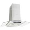 vidaXL Cappa a Isola con Display LCD e Sensore Touch 756 m³/h LED 90cm Filtro