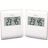 techno line Technoline WS9440 - Termometro Digitale, Confezione da 2 Pezzi, Colore: Bianco