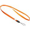 PATIKIL 20pz Collo Cordino 17 0.4 Larghezza Tracolla Cordino Arancione | Staccabile, per Nome Etichetta Badge, Porta Badge ID Carta Chiavi Cellulare Telefoni