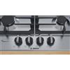 Bosch - Piano Cottura A Gas Pch6a5b90 4 Fuochi 58,2cm-acciaio Inox
