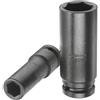 GEDORE Vaso de impacto 1/2, forma larga 27 mm