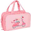Safta MOOS PASSION - Beauty case rettangolare con manico, beauty case per bambini, adattabile al carrello, ideale per bambini dai 5 ai 14 anni, comodo e versatile, qualità e resistenza, 31 x 14 x 19