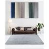 HUHIK Tadi & Imperio2007 Tappeto liscio quadrato da 100 x 100 colore antracite