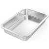 Onlyfire Rostiera Antiaderente, Teglia da Forno in Acciaio Inox per Grill a Gas/Carbone e Forno, 31.5 x 21.5 x 4.8cm