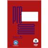 Staufen premio Quaderno scolastico - 5 quaderni, 50 fogli ciascuno, DIN A4, rigato 28 (5 mm a quadretti), 4 fori, carta riciclata 90 g/m²