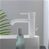 Fortis Brera Medium rubinetto lavabo, 7821100MW, Brera bianco opaco [Rubinetteria Bagno > Rubinetteria Lavabo]
