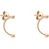 Liebeskind Berlin LJ-1669-E-16 - Orecchini a cerchio in acciaio INOX IP oro rosa, 1,6 cm, Acciaio inossidabile, Nessuna pietra preziosa